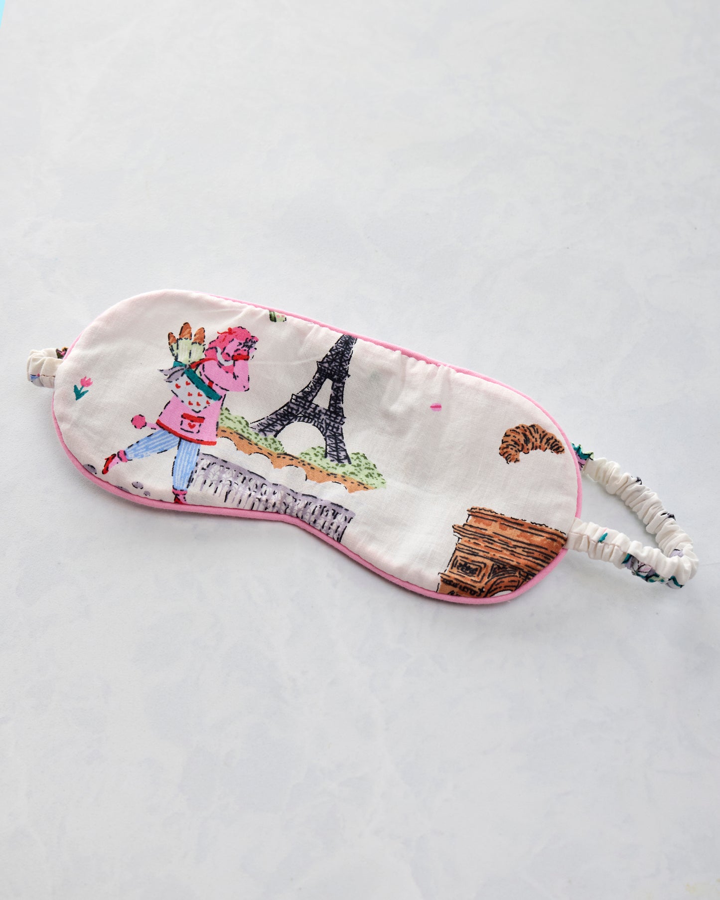 Paris Getaway - Eye Mask - Cloud - Printfresh