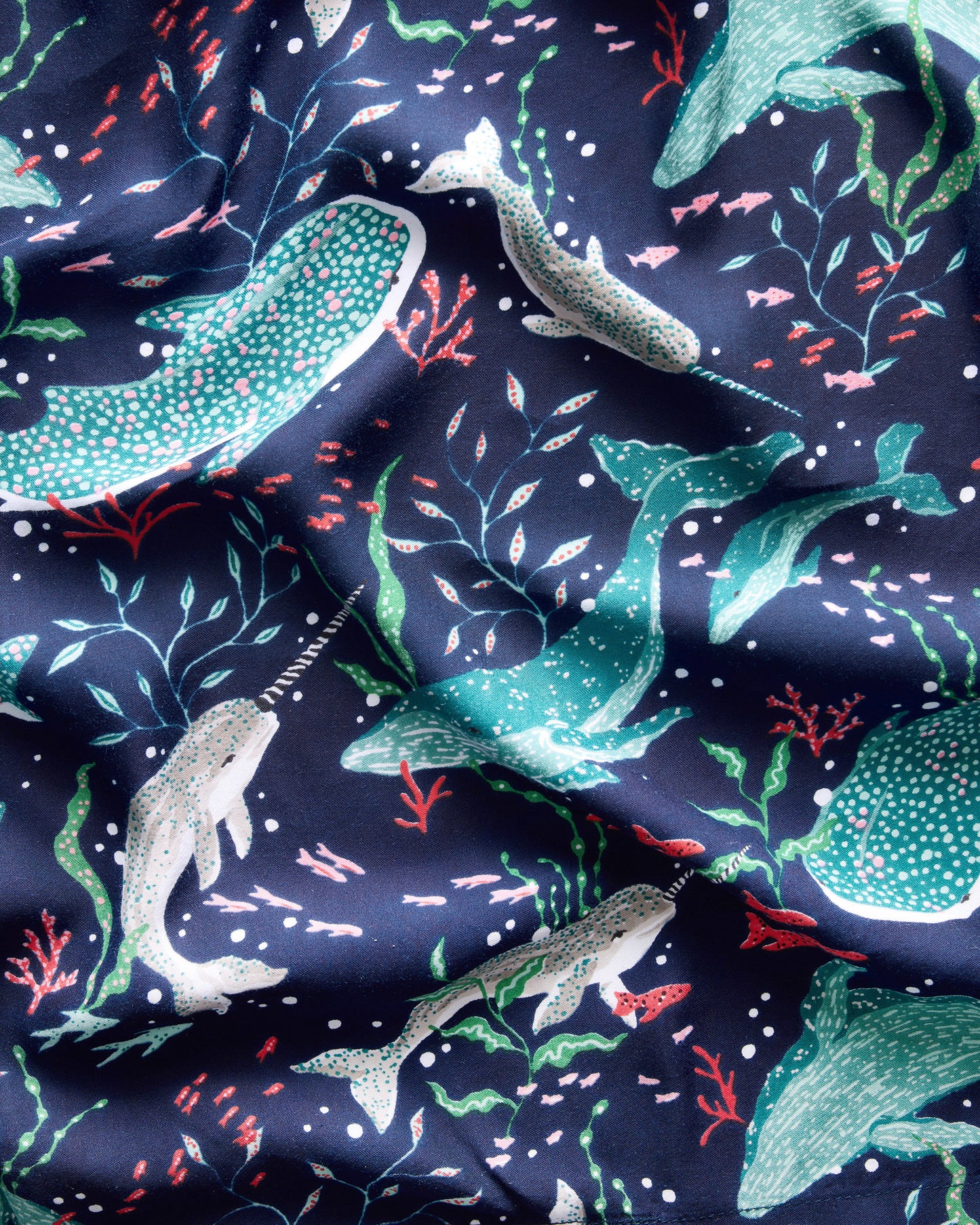 Arctic Sea Life - Eco Satin Sweet Dreams Set - Blue Chill - Printfresh