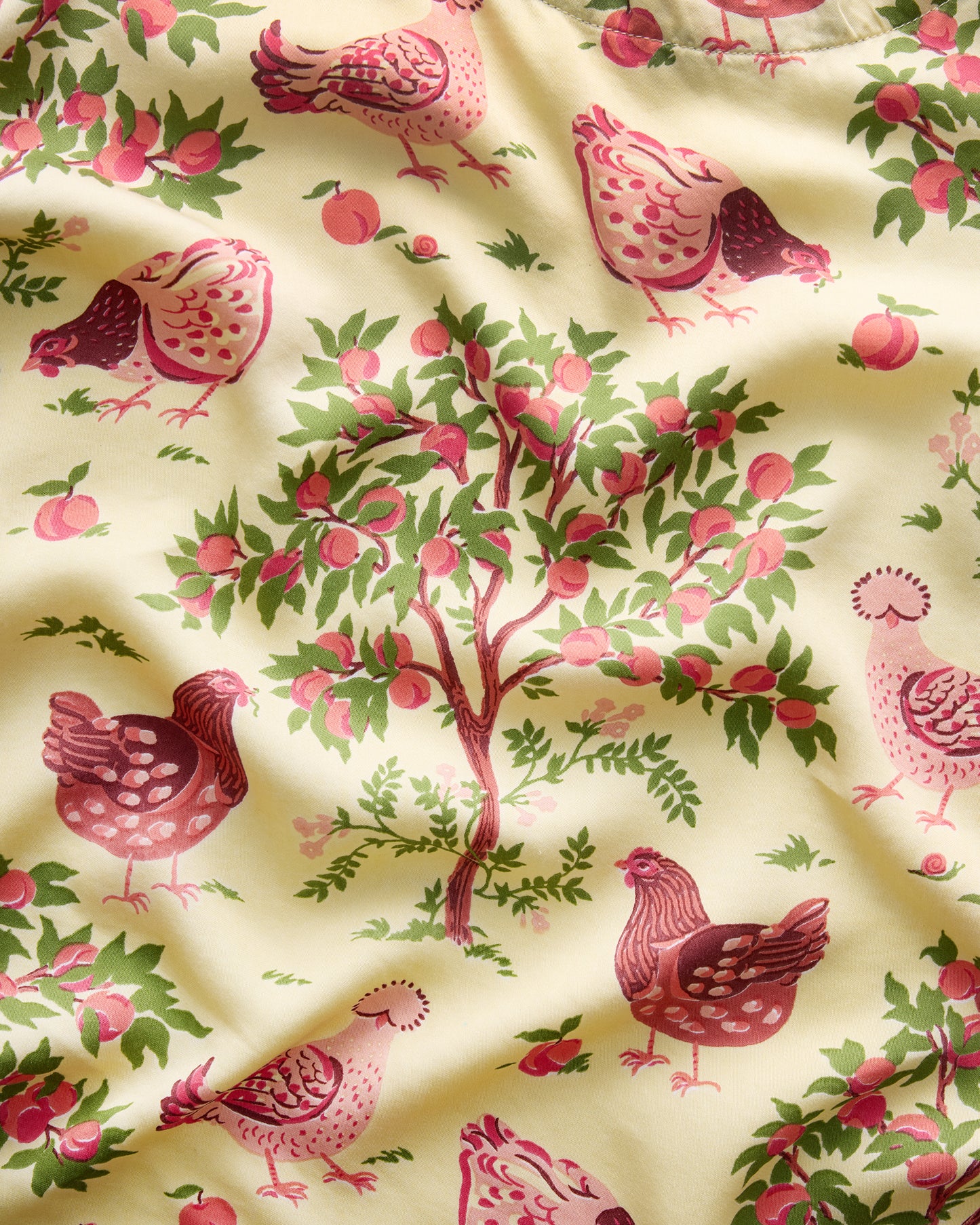 Hen House - Eco Satin Wildest Dream Set - Soft Yellow - Printfresh