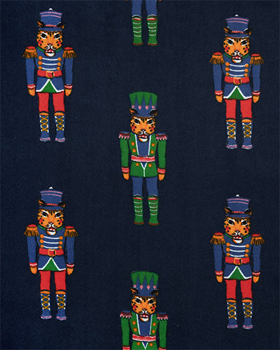 Leopard Nutcracker Tablescape Bundle - Navy - Printfresh