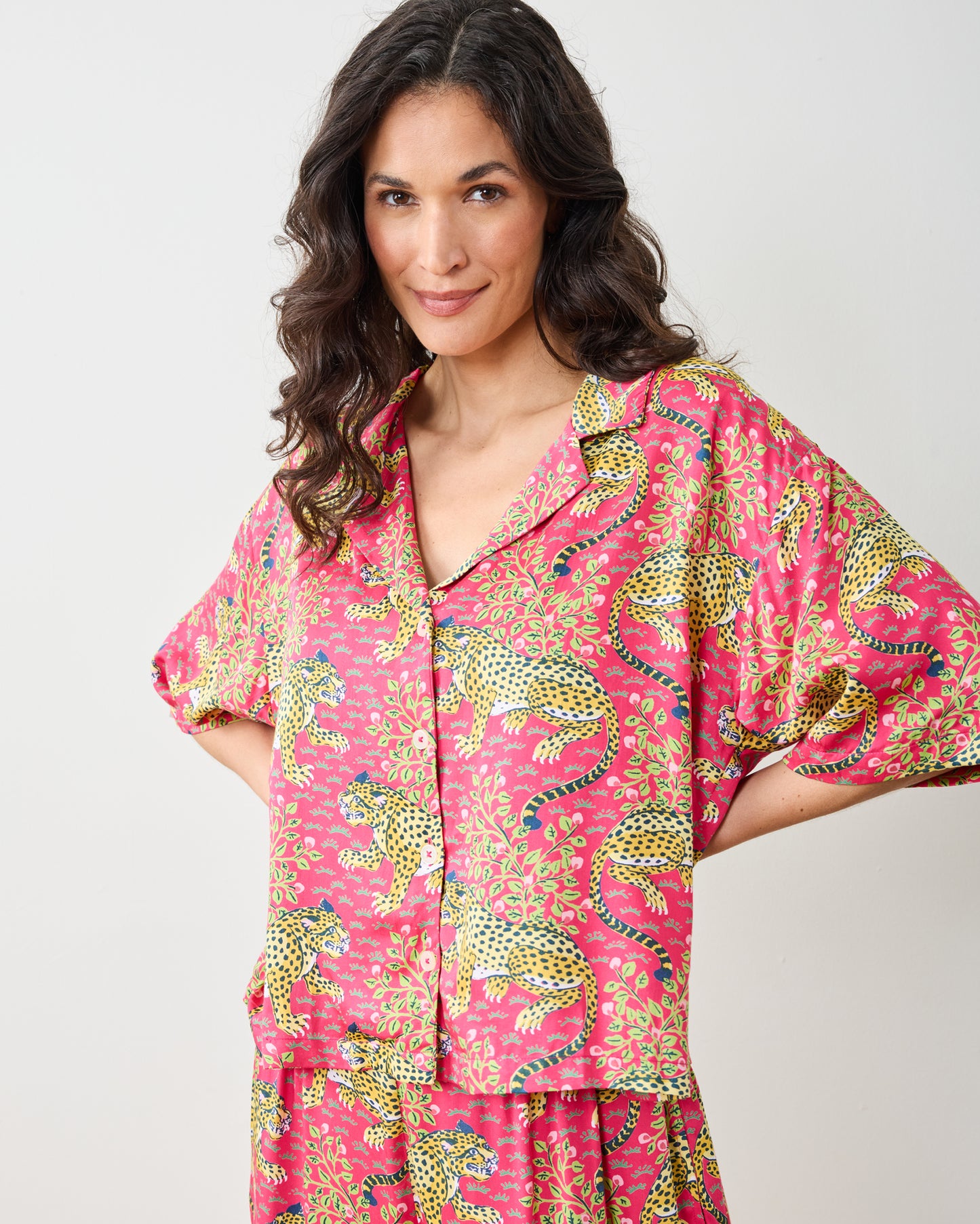 OLD FIT Bagheera - Eco Satin Wildest Dreams Set - Hot Pink - Printfresh