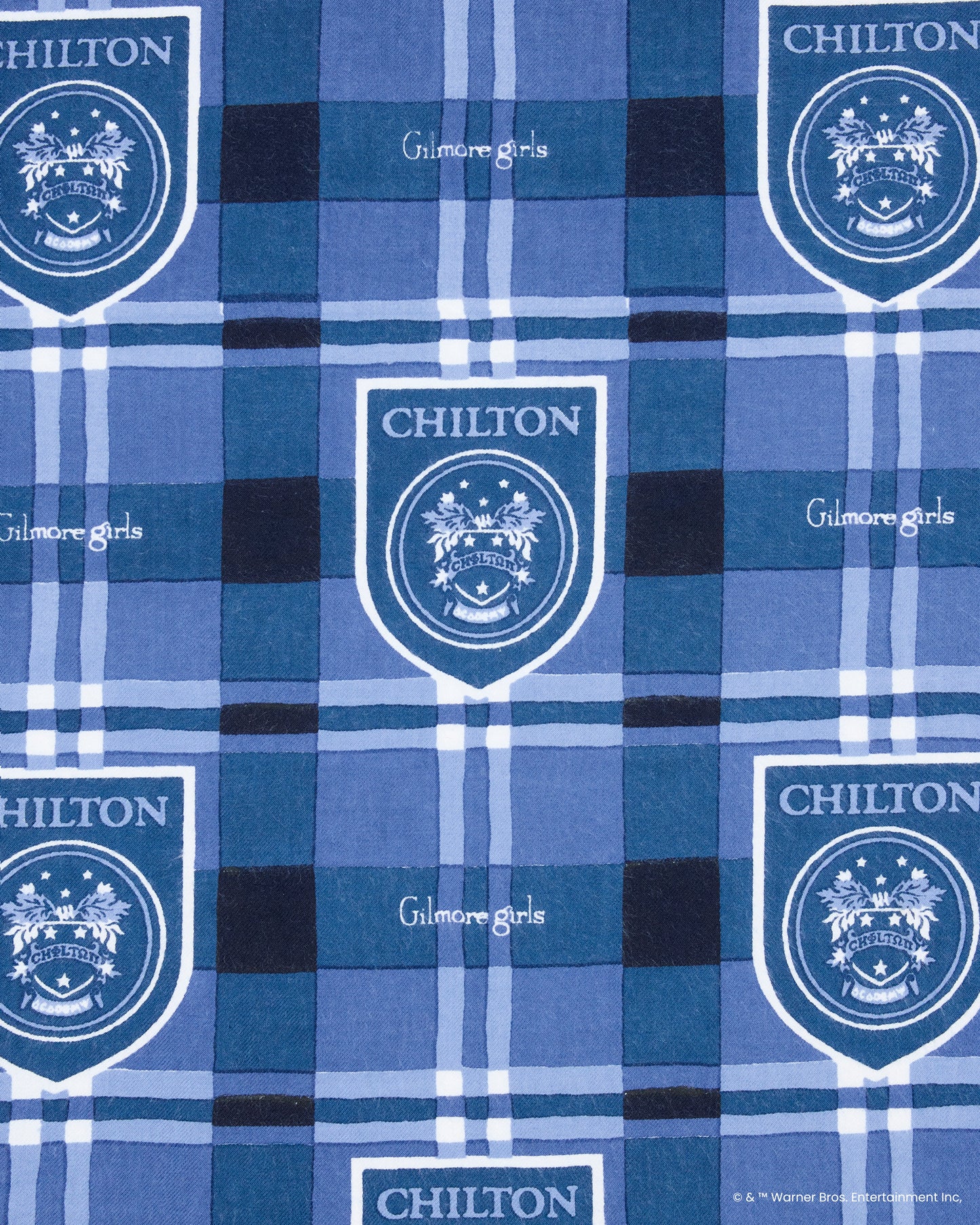 Chilton Plaid - Traveler Tote & Pouch Bundle - Rory Blue