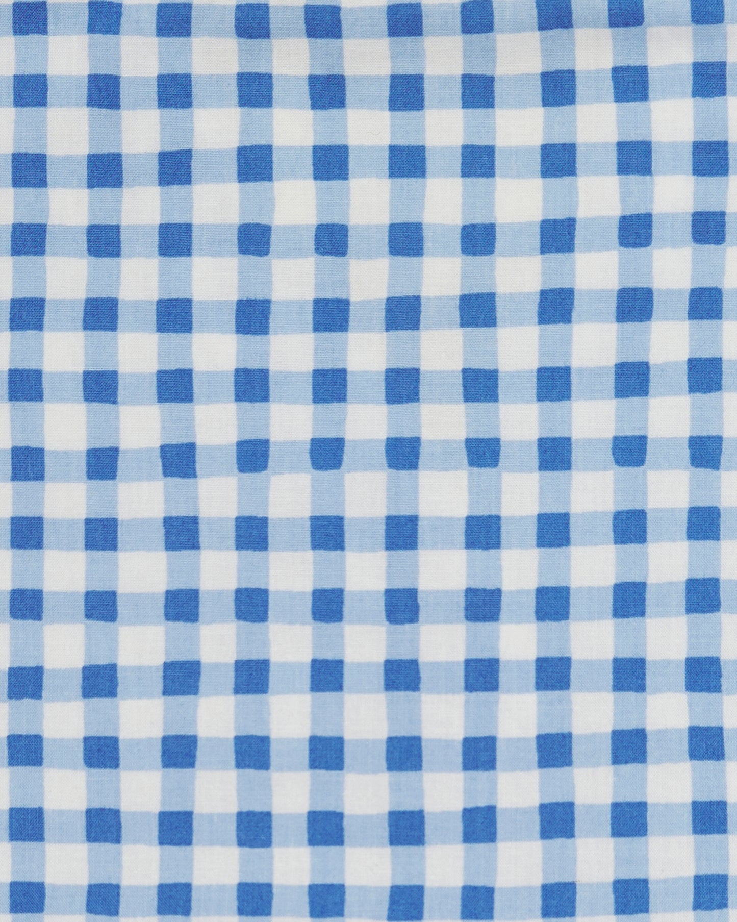 Garden Gingham - Rosalita Dress - Soft Blue - Printfresh