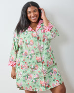 Holiday Hens - Sleep Shirt - Sage - Printfresh