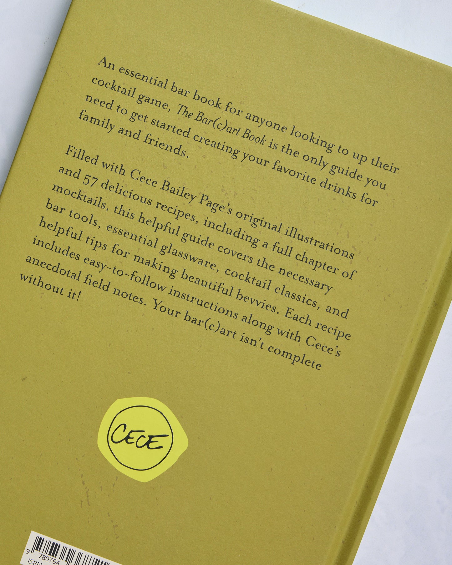 Olive Green - The Bar(C)Art Book - Schiffer Books - Printfresh