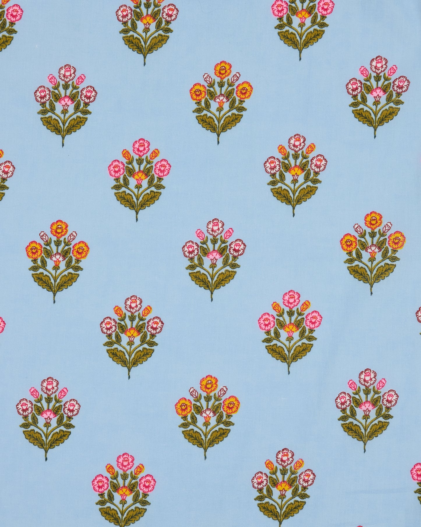 Wildflower Walks - Emmie Skirt & Jordan Blouse Set - Soft Blue - Printfresh