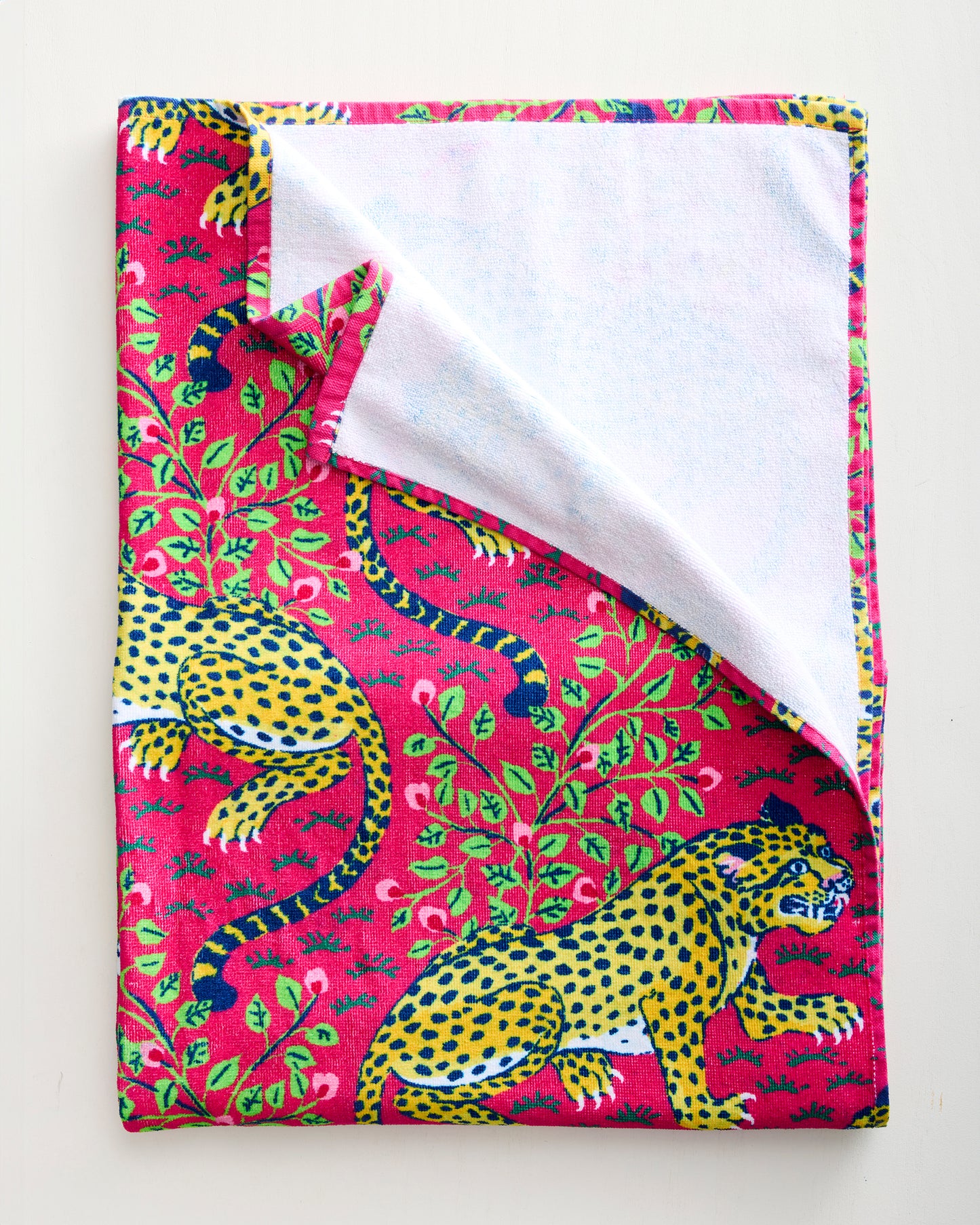 Bagheera - Beach Towel - Hot Pink