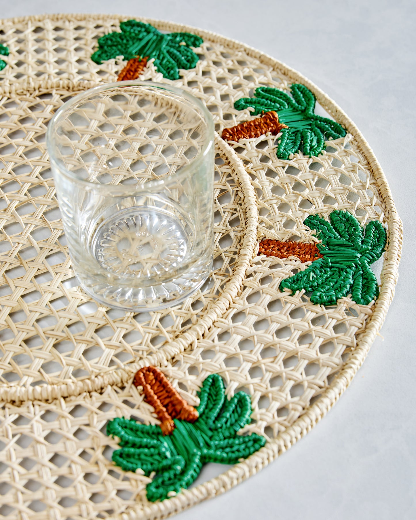 Green Combo - Palm Tree Placemat - Coro Cora - Printfresh