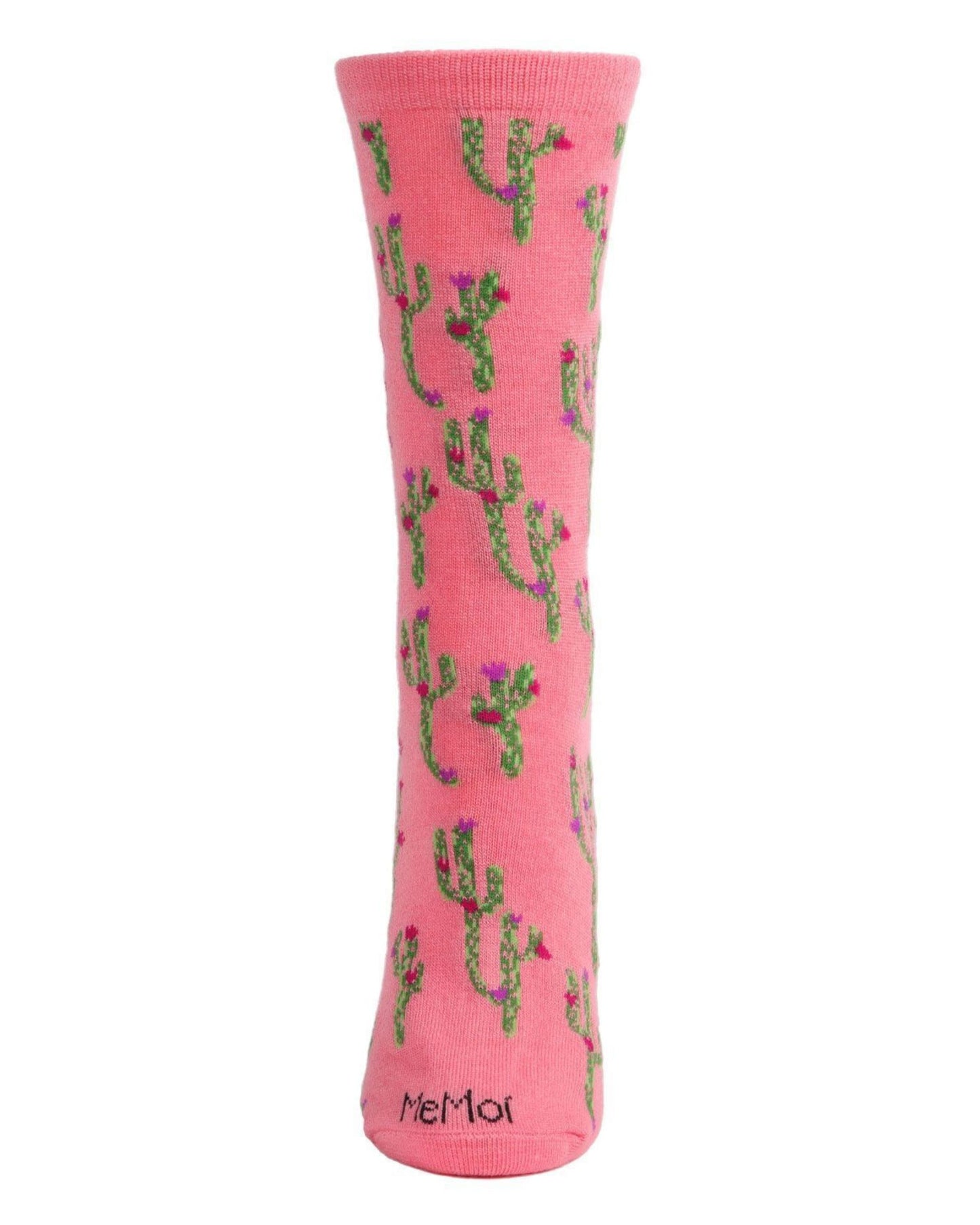 Confetti Pink - Cactus Bamboo Blend Crew Sock - Infinity Classics International Inc.