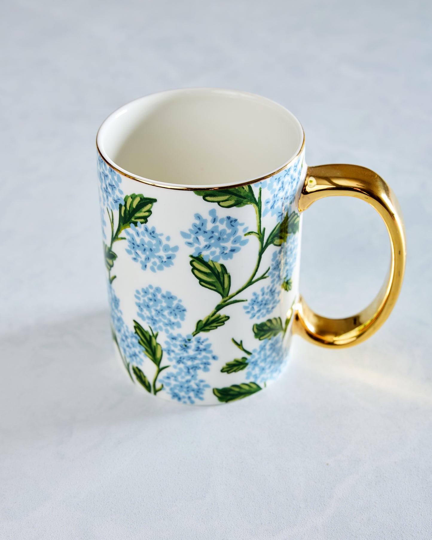 Blue Combo - Hydrangea Porcelain Mug - Rifle Paper Co - Printfresh
