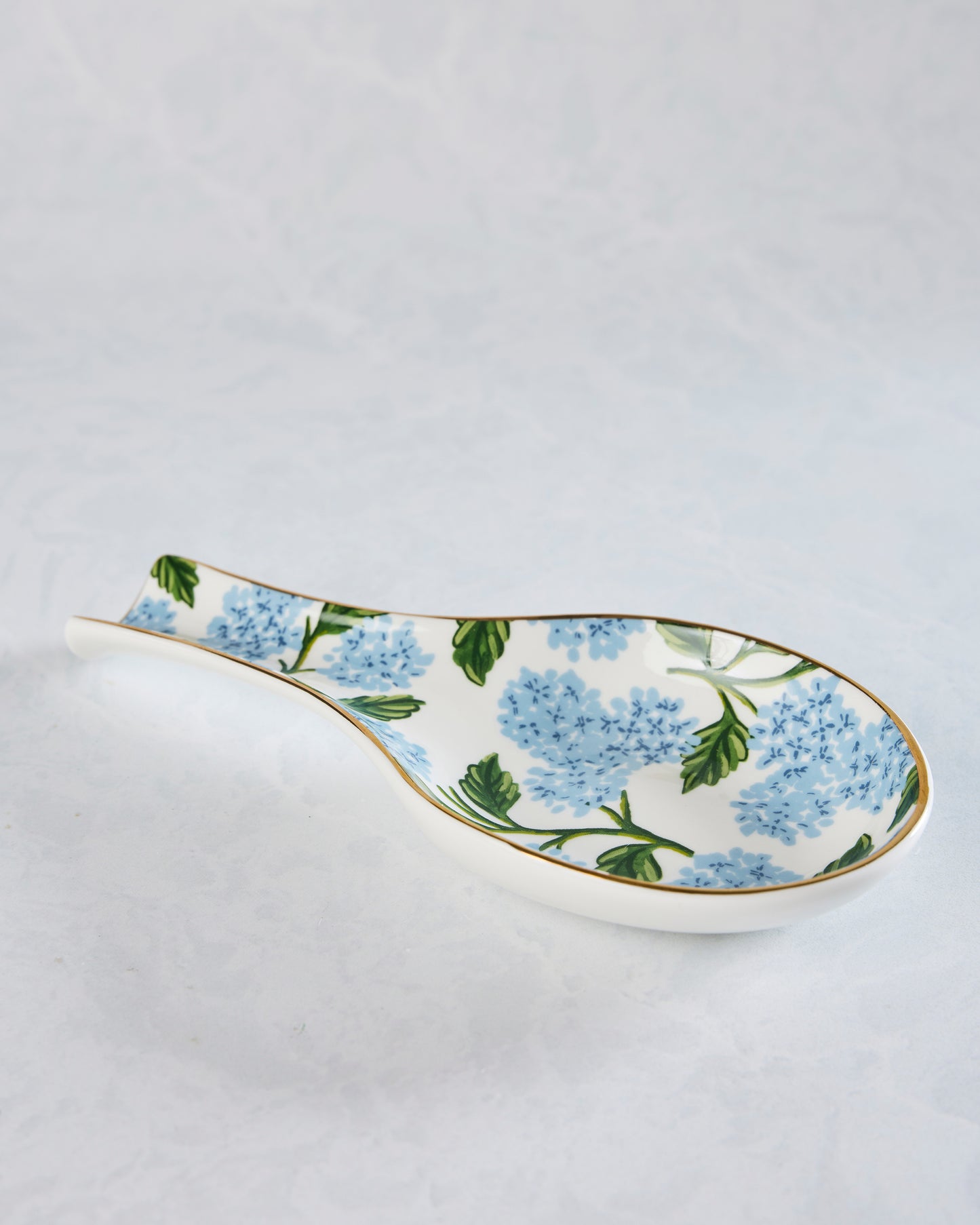 Blue Combo - Hydrangea Porcelain Spoon Rest - Rifle Paper Co - Printfresh