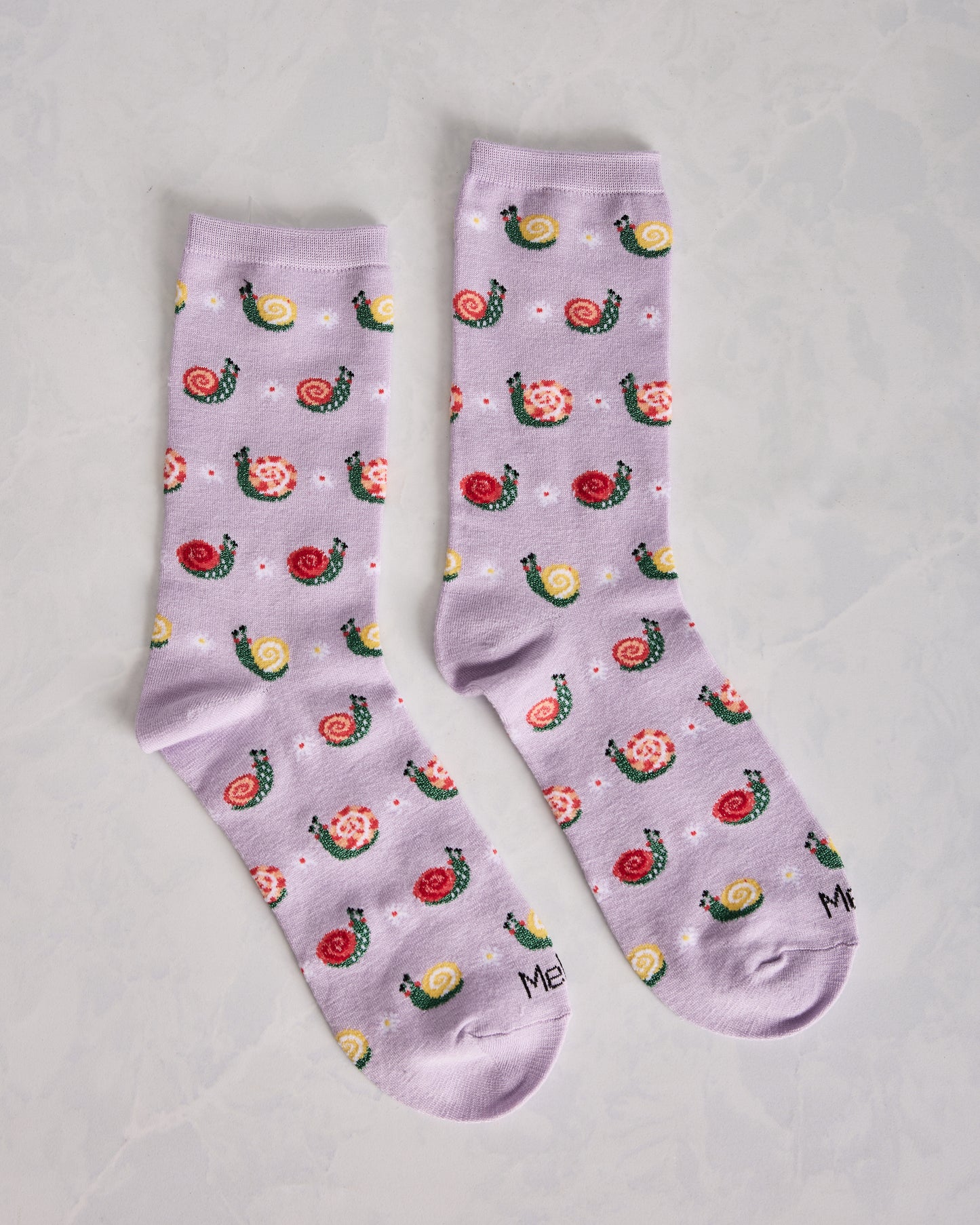 Lavender Combo - Snails Bamboo Crew - Infinity Classics - Printfresh