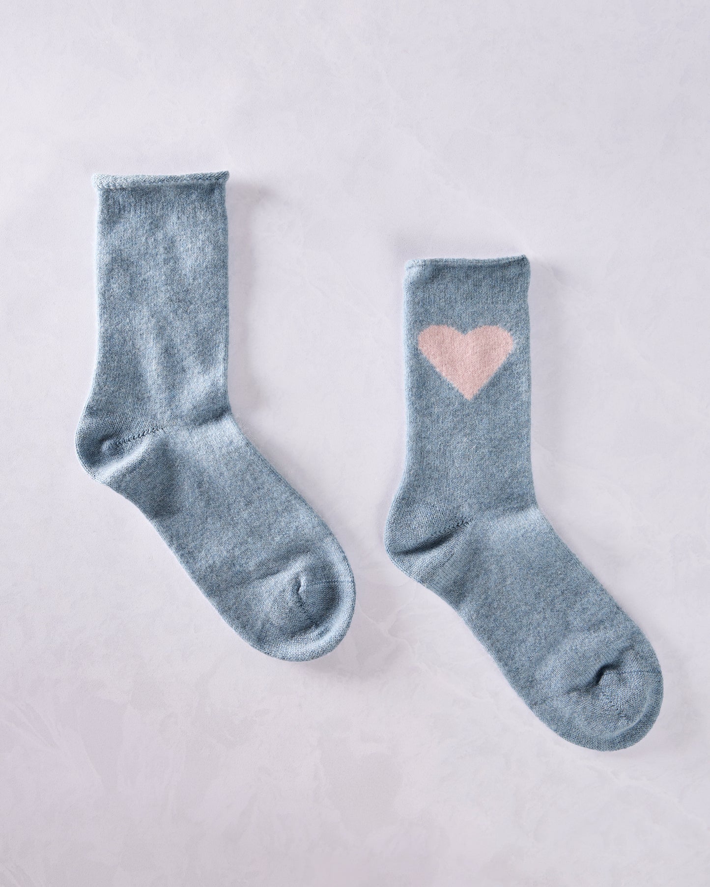 Denim - Love Cashmere Crew Sock - Hansel from Basel