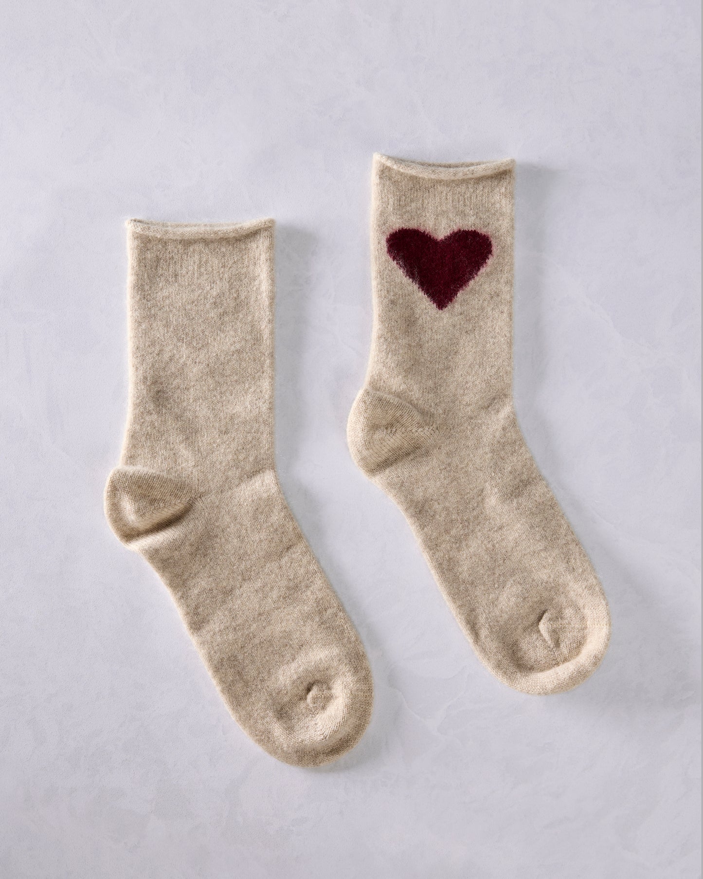 Cream - Love Cashmere Crew Sock - Hansel from Basel