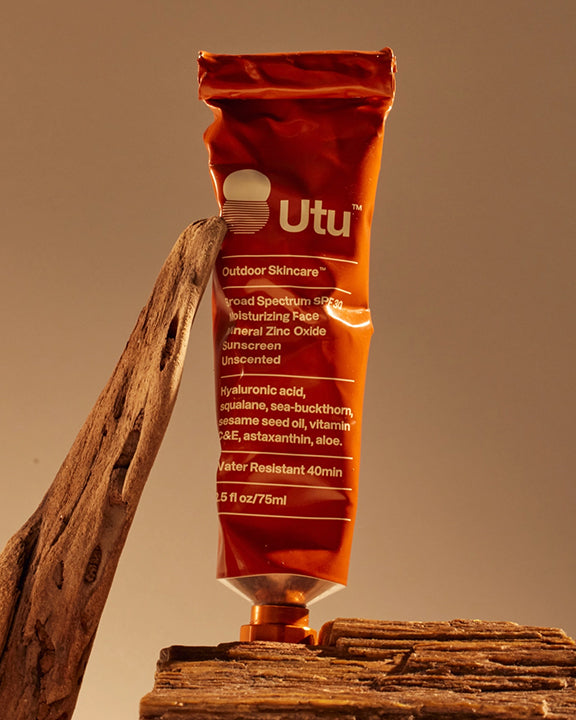 Orange - SPF30 Daily Moisturizing Face Sunscreen - Utu - Printfresh