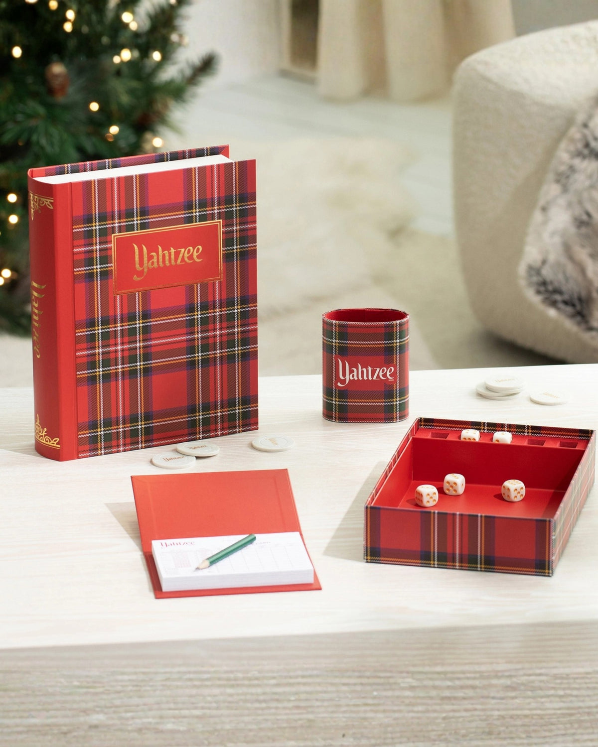 Red Combo - Yahtzee Holiday Bookshelf Edition - WS Game Company