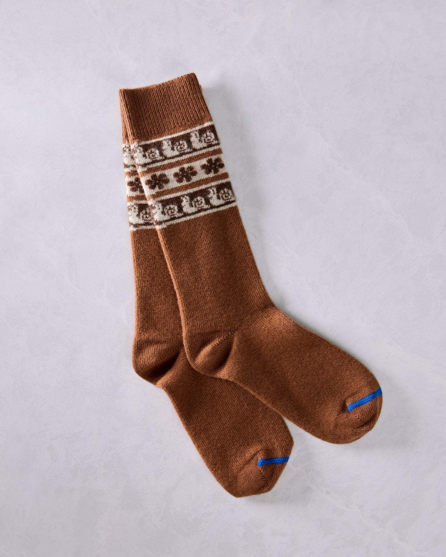 Brown - Snail Hiker Wool Crew - Hansel from Basel