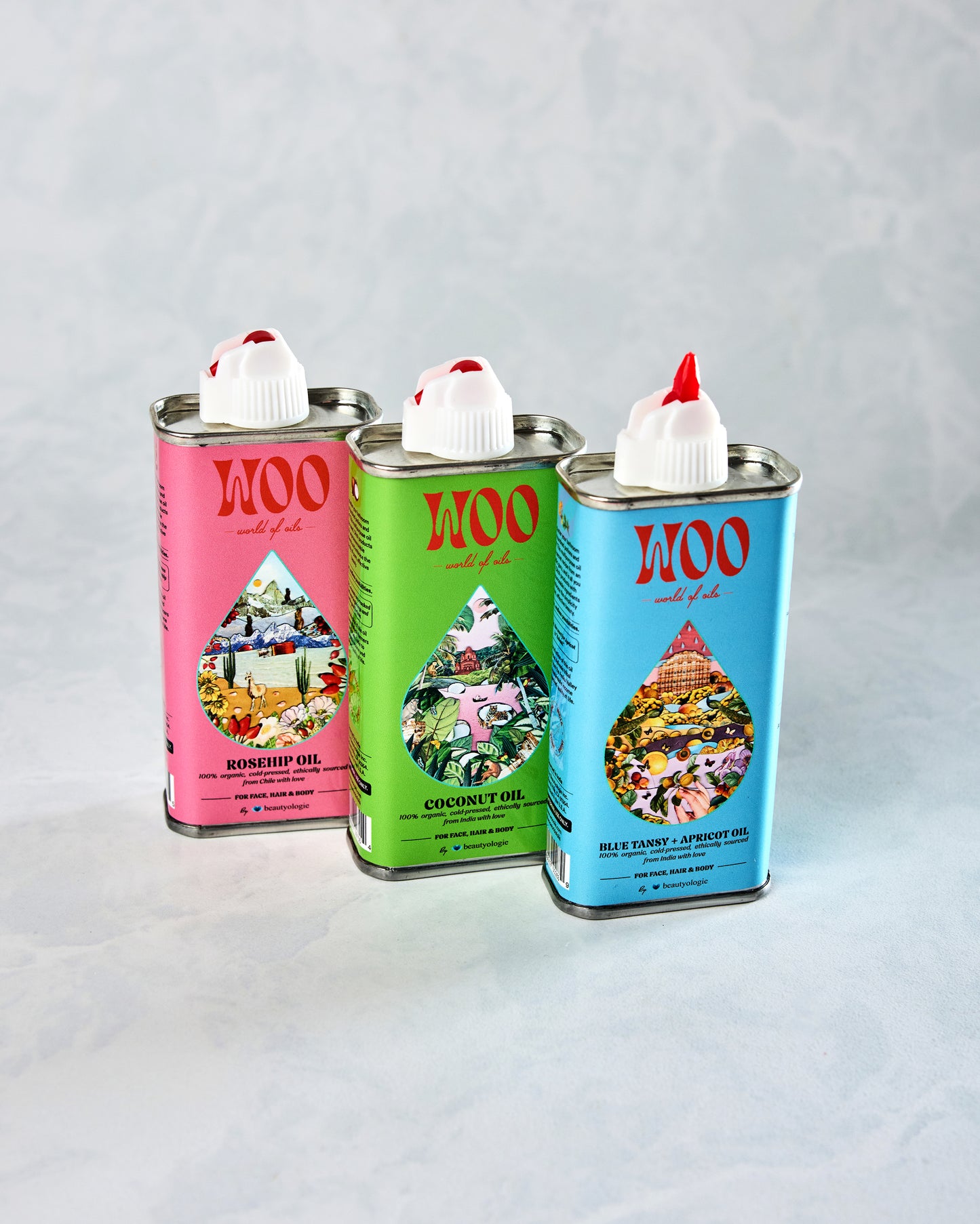 Green Combo - Woo Coconut Oil - Woo - Printfresh