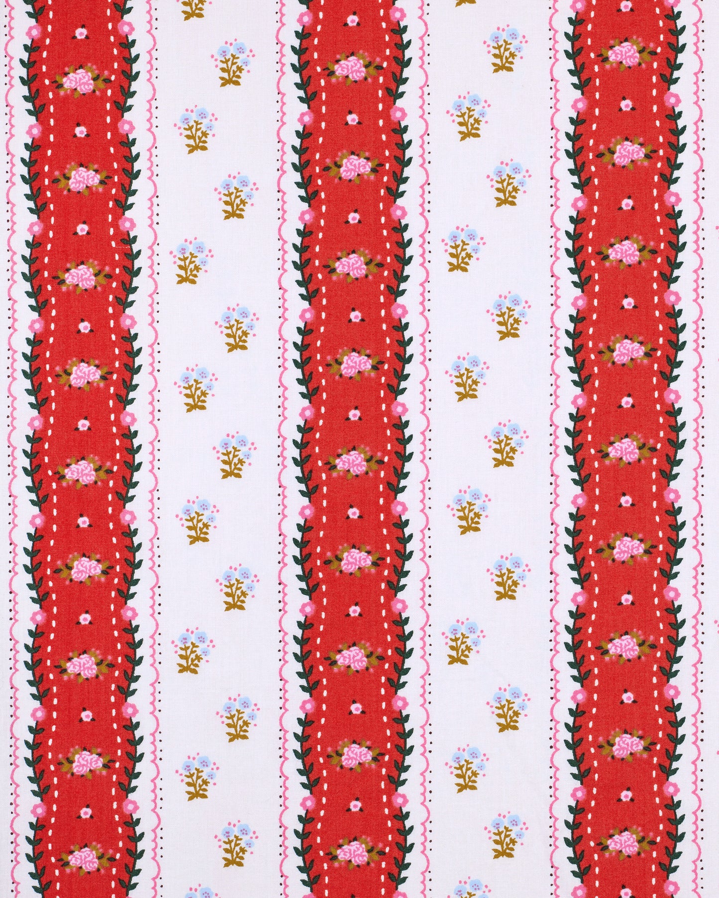 Sweetheart Stripes - Reese Boxer Set - Cherry Cola - Printfresh