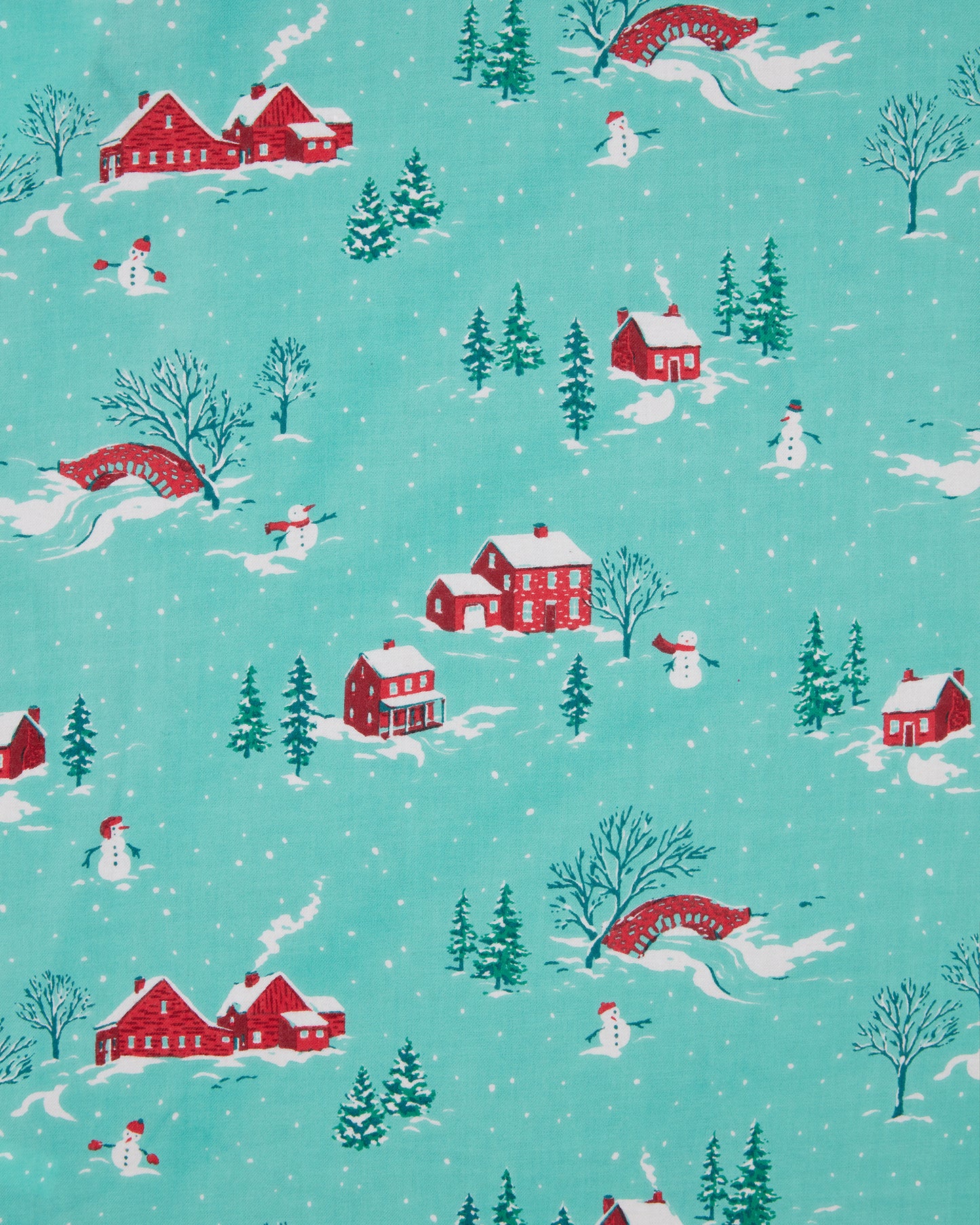 Winter Wonderland - Lightweight Flannel PJ Pants - Snow Day - Printfresh