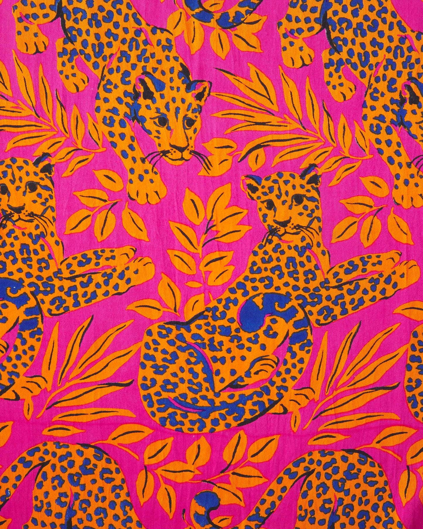City Cats - Eco Satin Short Set - Fuchsia - Printfresh