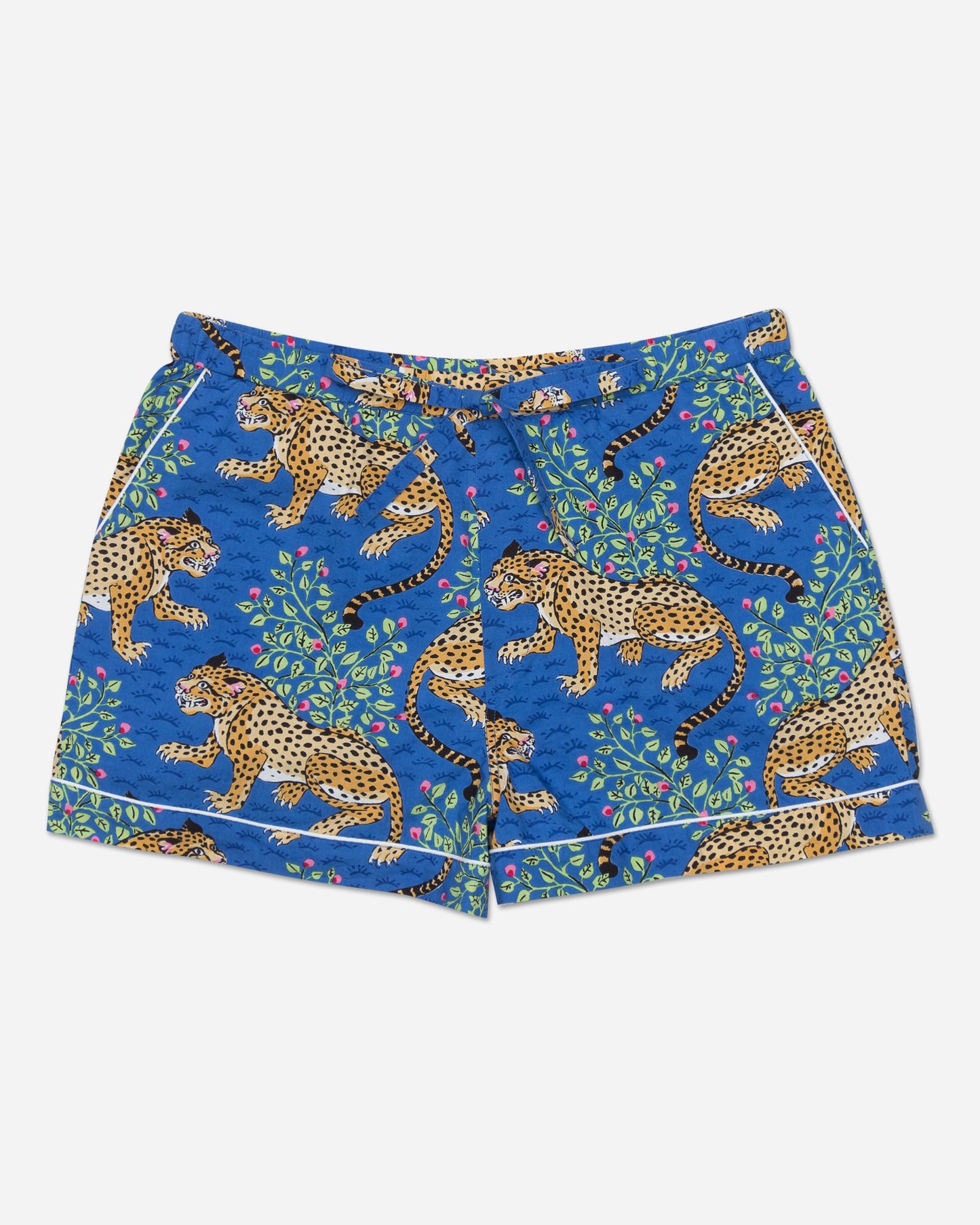 Bagheera - Pajama Shorts - Sapphire - Printfresh