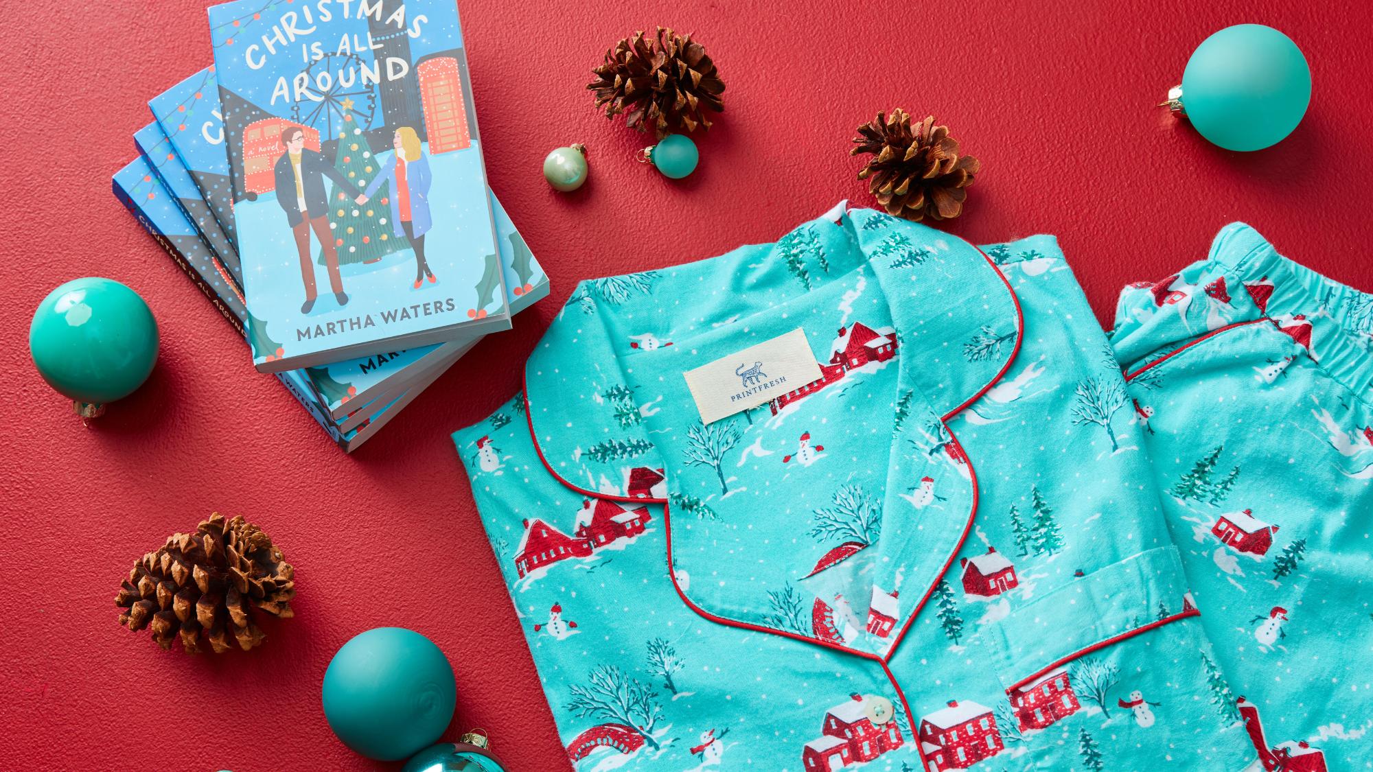 Printfresh x Simon & Schuster Winter Book Club: Christmas Is All Around