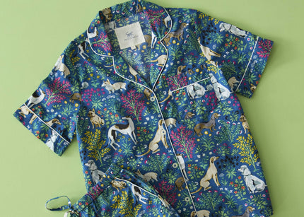 Cat & Dog Print Pajamas