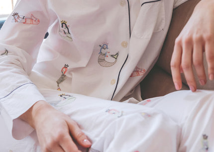 Embroidered Pajamas