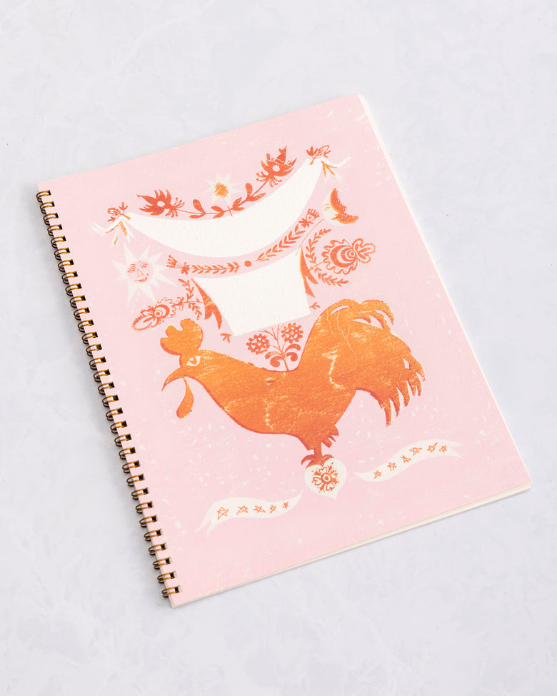 Rooster - French Storybook Notebooks - Parcel - Printfresh