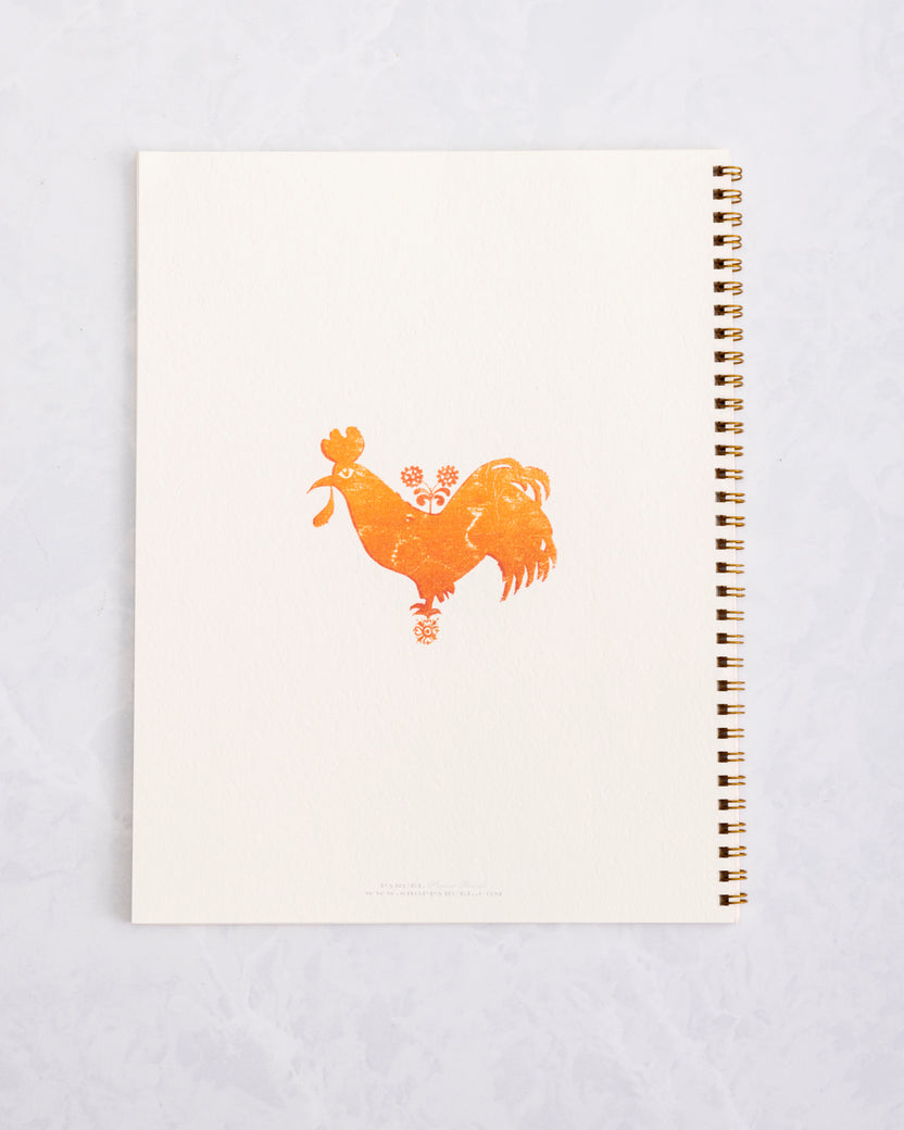 Rooster - French Storybook Notebooks - Parcel - Printfresh