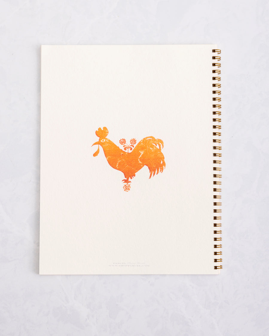 Rooster - French Storybook Notebooks - Parcel - Printfresh