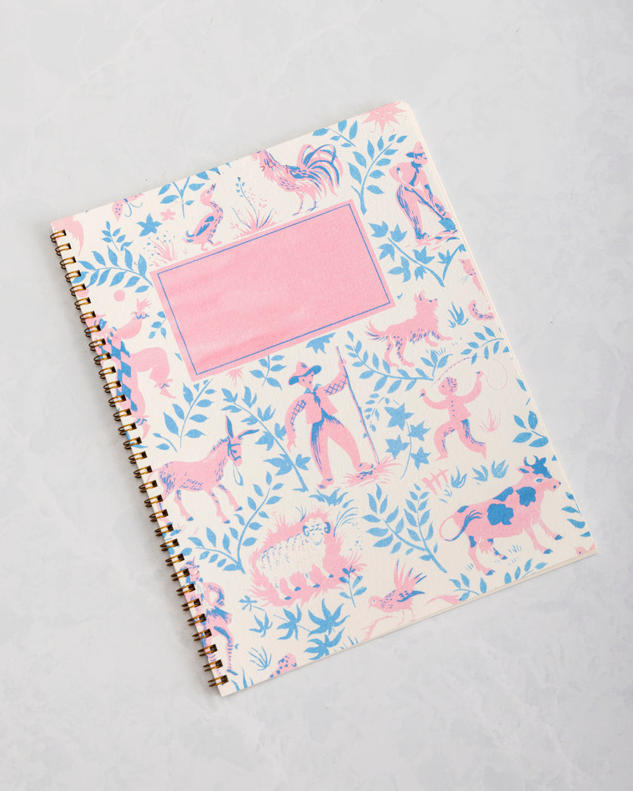 Pink and Blue - French Storybook Notebooks - Parcel - Printfresh