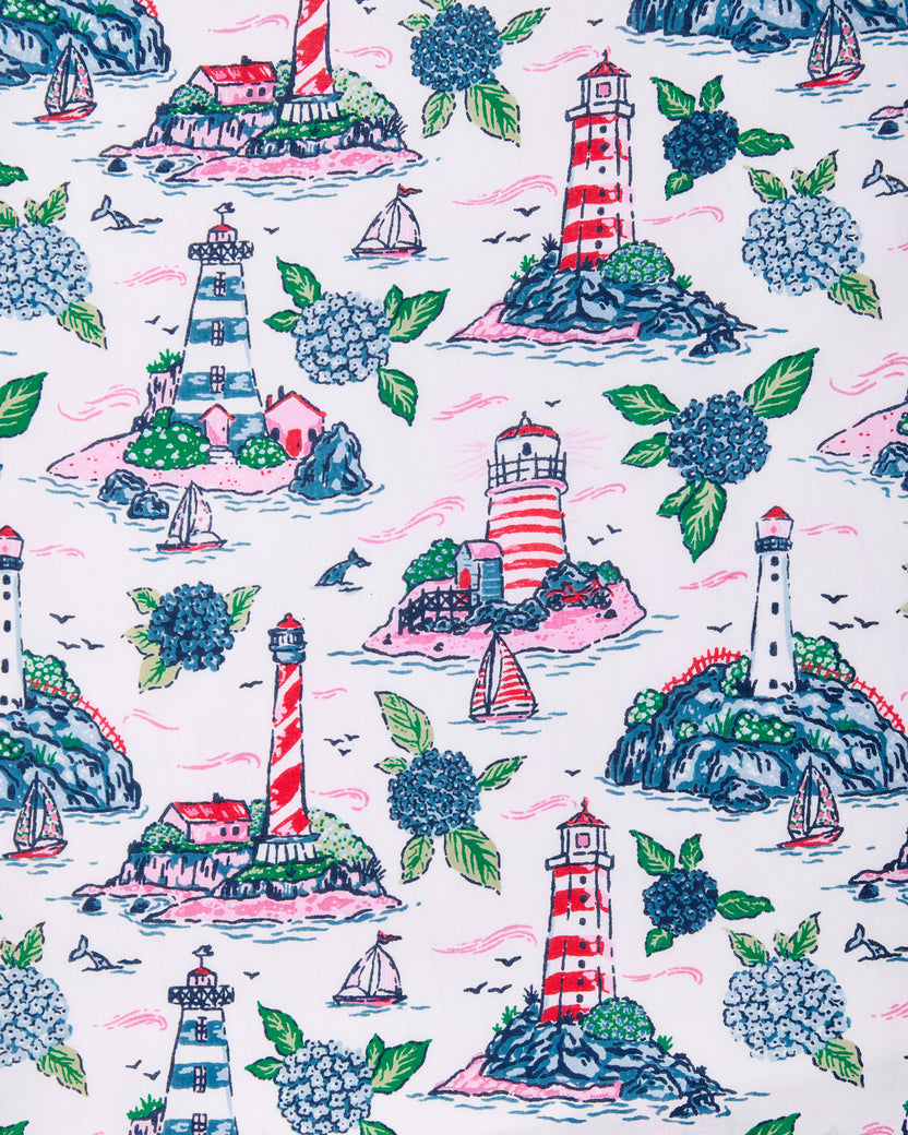 Lighthouse Keeper & Seaside Rides - Short PJ Set Bundle - Multi - Printfresh