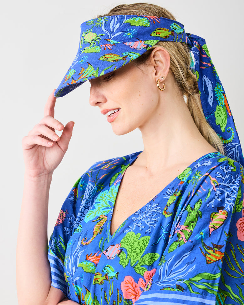 Oceania - Pool Visor - Sapphire - Printfresh