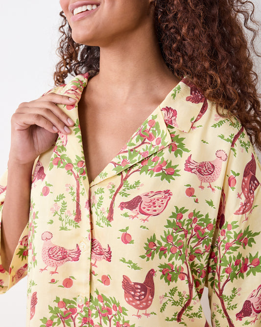 Hen House - Eco Satin Wildest Dream Set - Soft Yellow - Printfresh