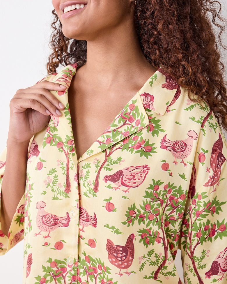 Hen House - Eco Satin Wildest Dream Set - Soft Yellow - Printfresh