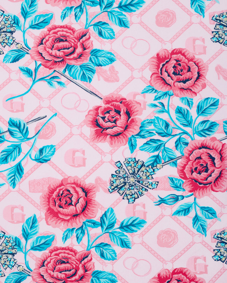 Glinda's Garden - The Preppy Hair Bow - Popular Pink - Printfresh