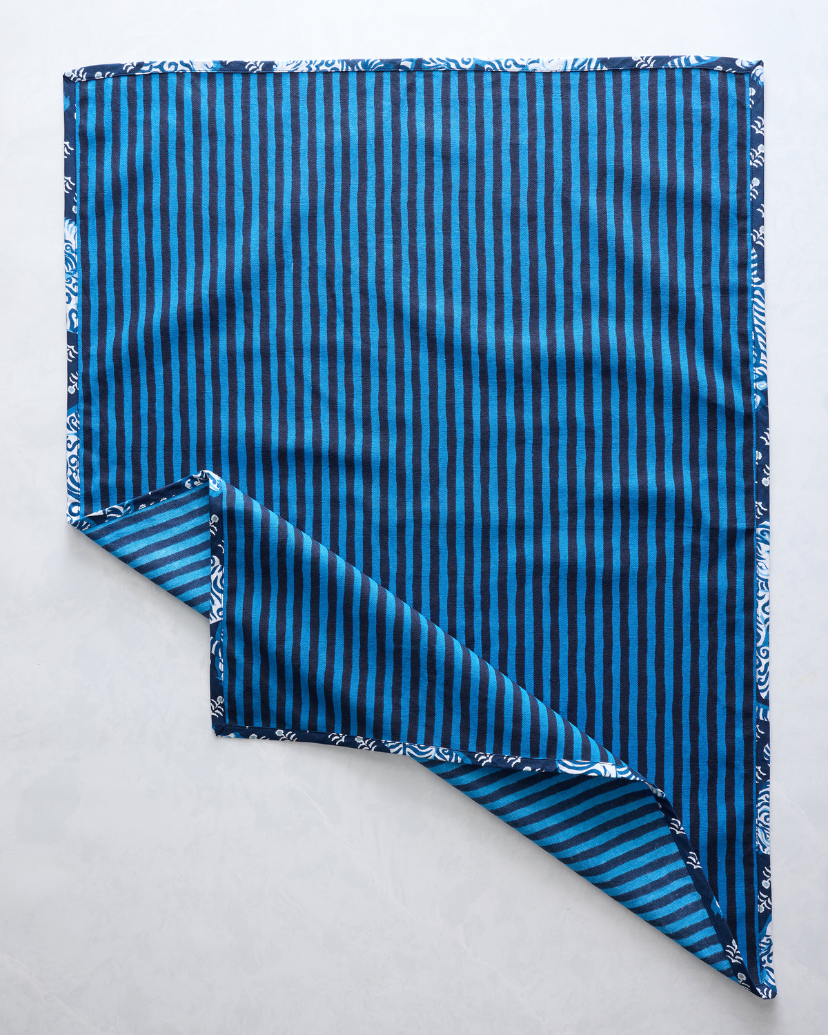 Tiger Queen - Set of 2 Tea Towels - Indigo - Printfresh