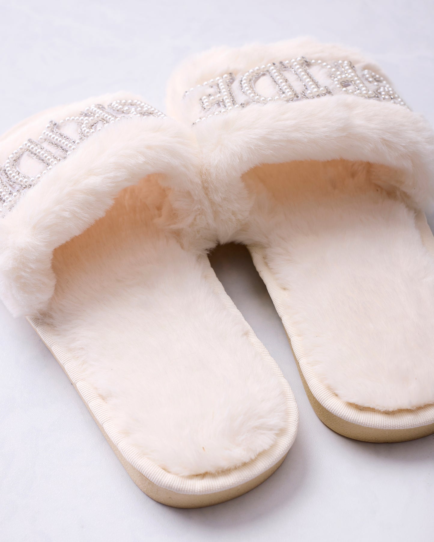 Ivory - Bride Pearl Slipper - Printfresh