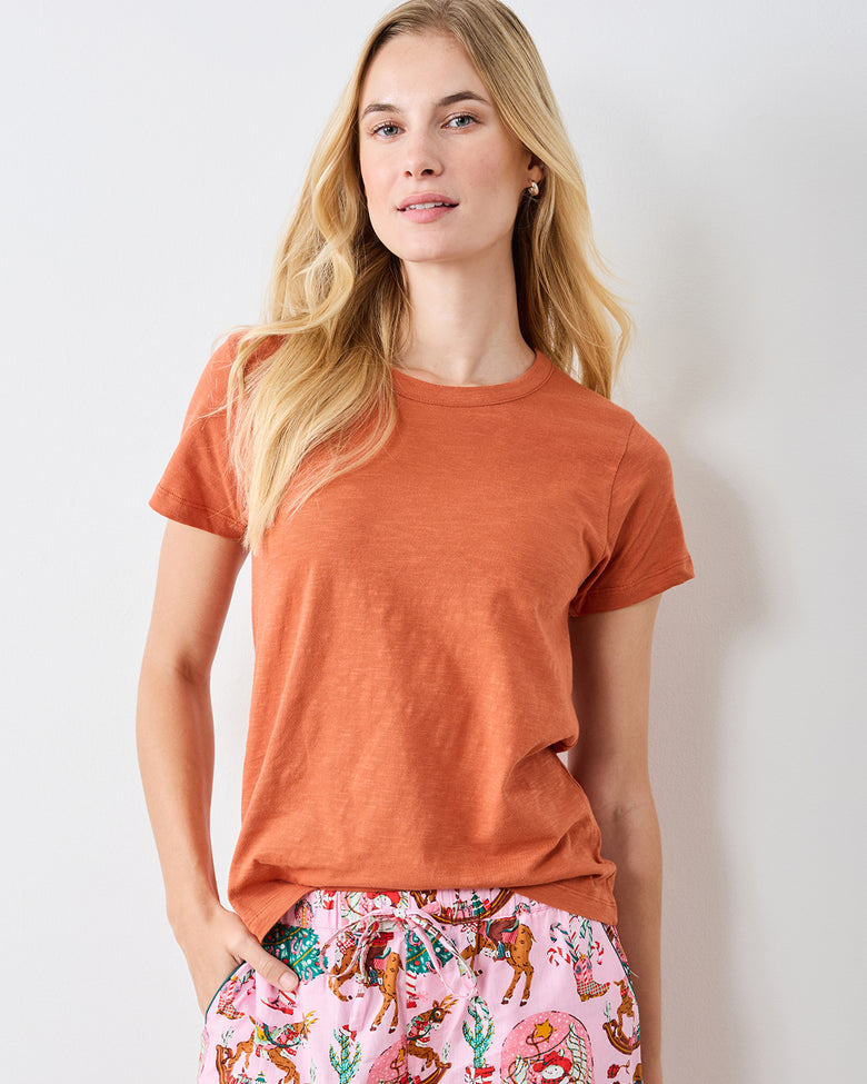 Cinnamon - Saturday Tee - Knit T-Shirt - Printfresh