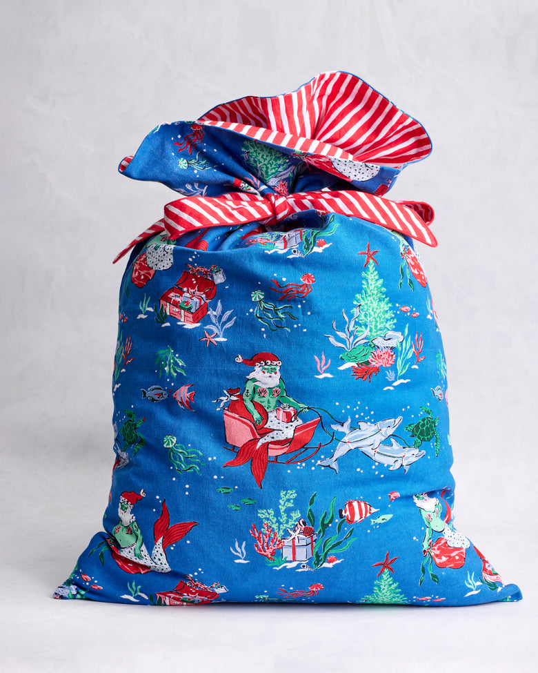 Merry Mermen - Gift Sack - Dolphin Tail - Printfresh