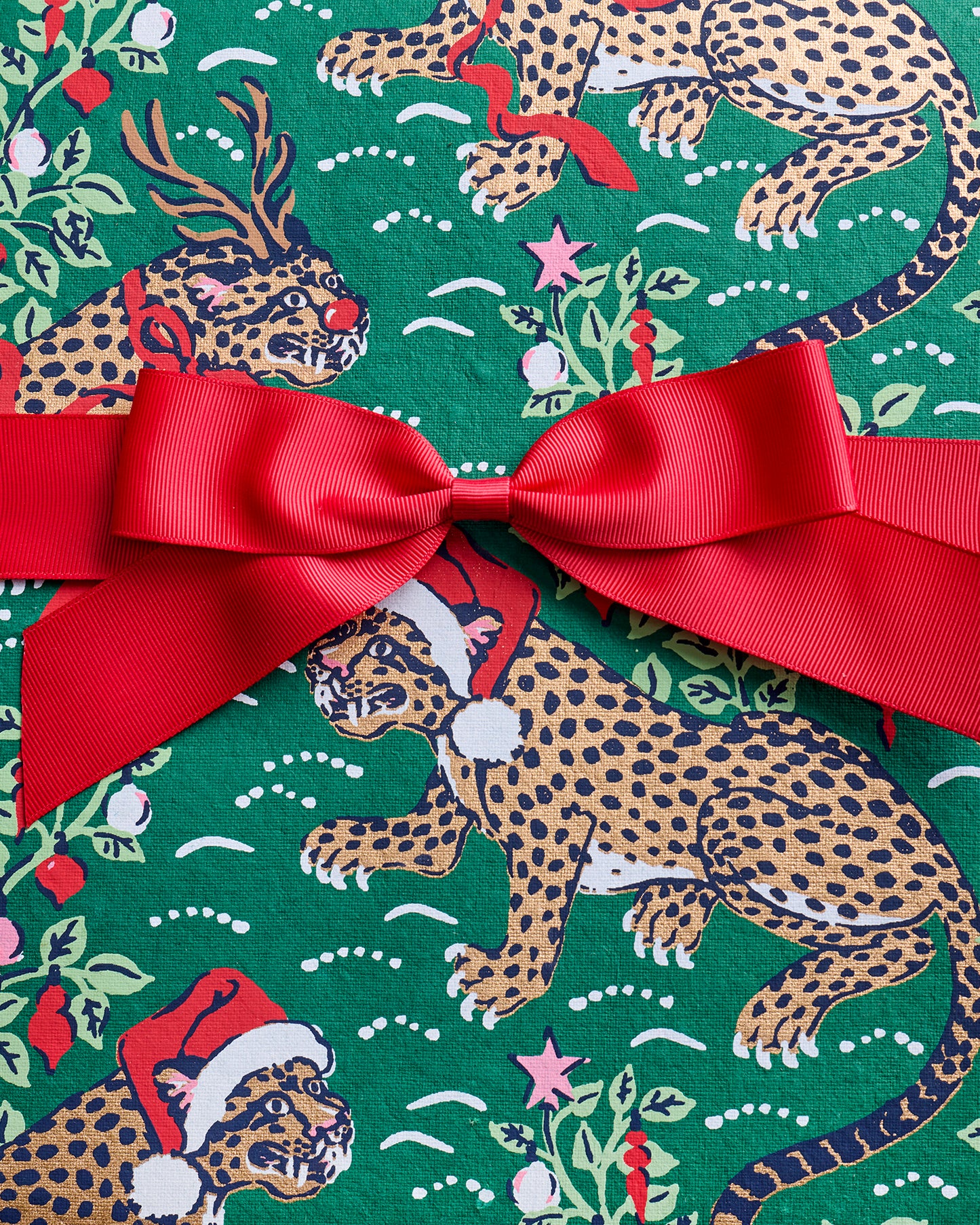 Very Merry Bagheera - Paper Gift Box - Mistletoe - Printfresh