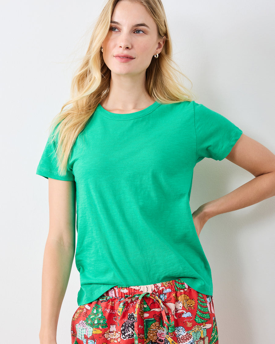 Green Gumdrop - Saturday Tee - Knit T-Shirt - Printfresh