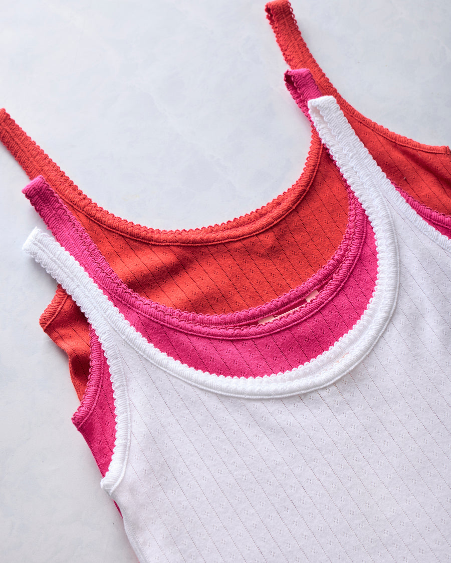 Multi - Esme Trio - Knit Tanks - Printfresh