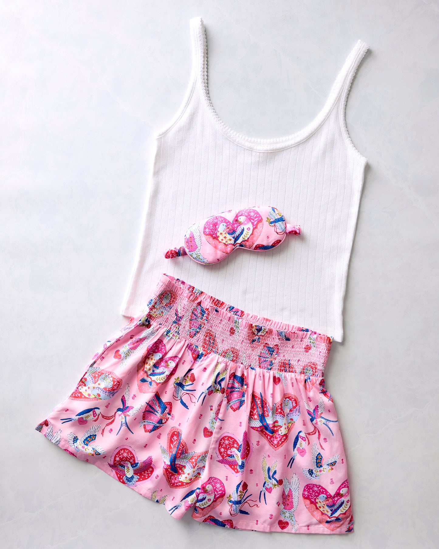 Swooning Sparrows - Chloe Sleepover Bundle - Pink Petal - Printfresh