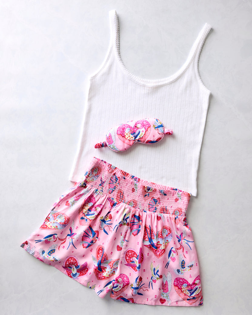 Swooning Sparrows - Chloe Sleepover Bundle - Pink Petal - Printfresh