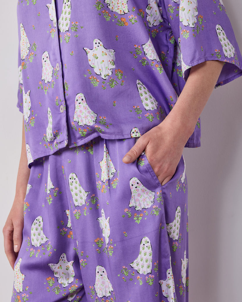 Gardening Ghosts - Eco Satin Wildest Dreams Set - Eerie Amethyst