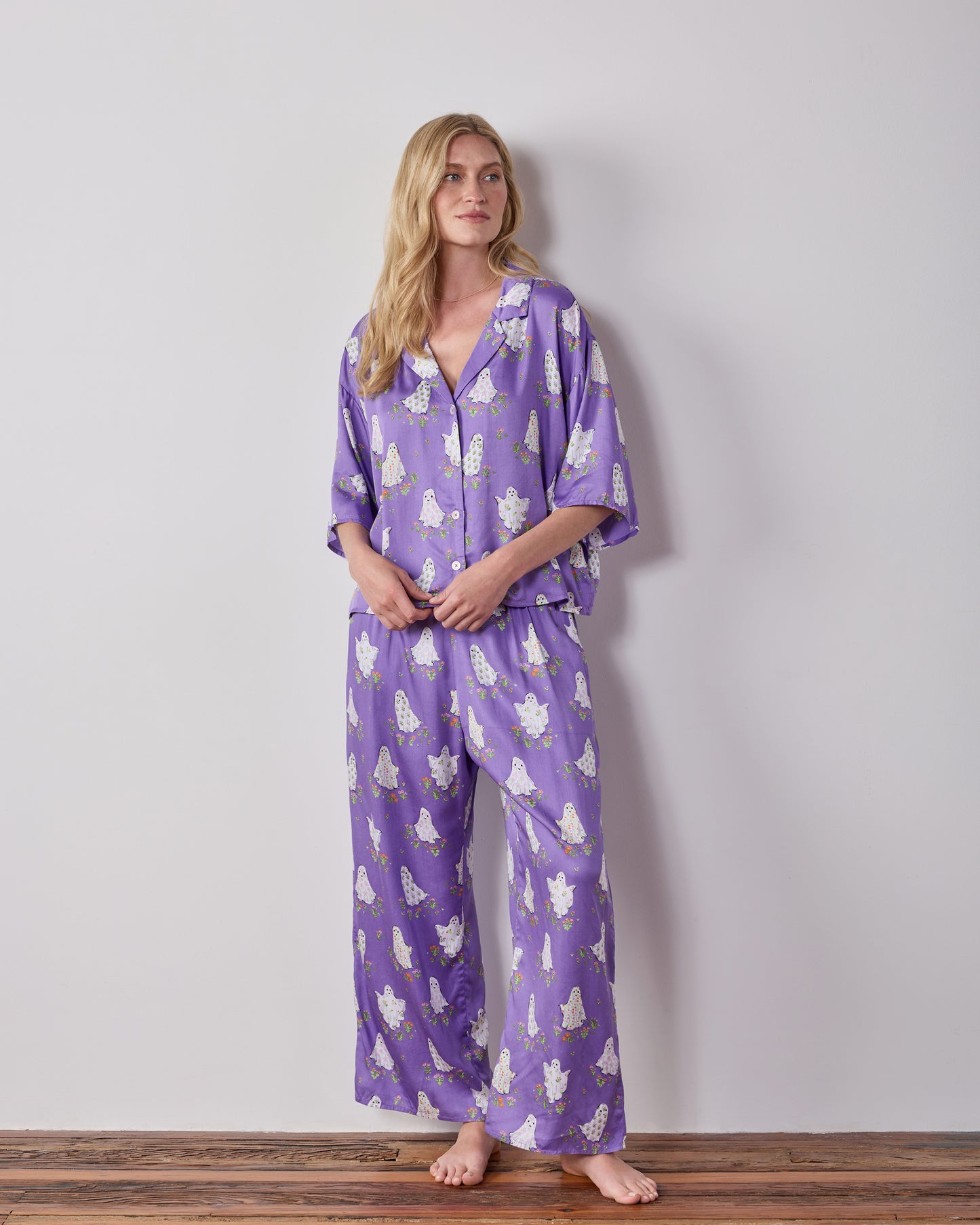 Gardening Ghosts - Eco Satin Wildest Dreams Set - Eerie Amethyst
