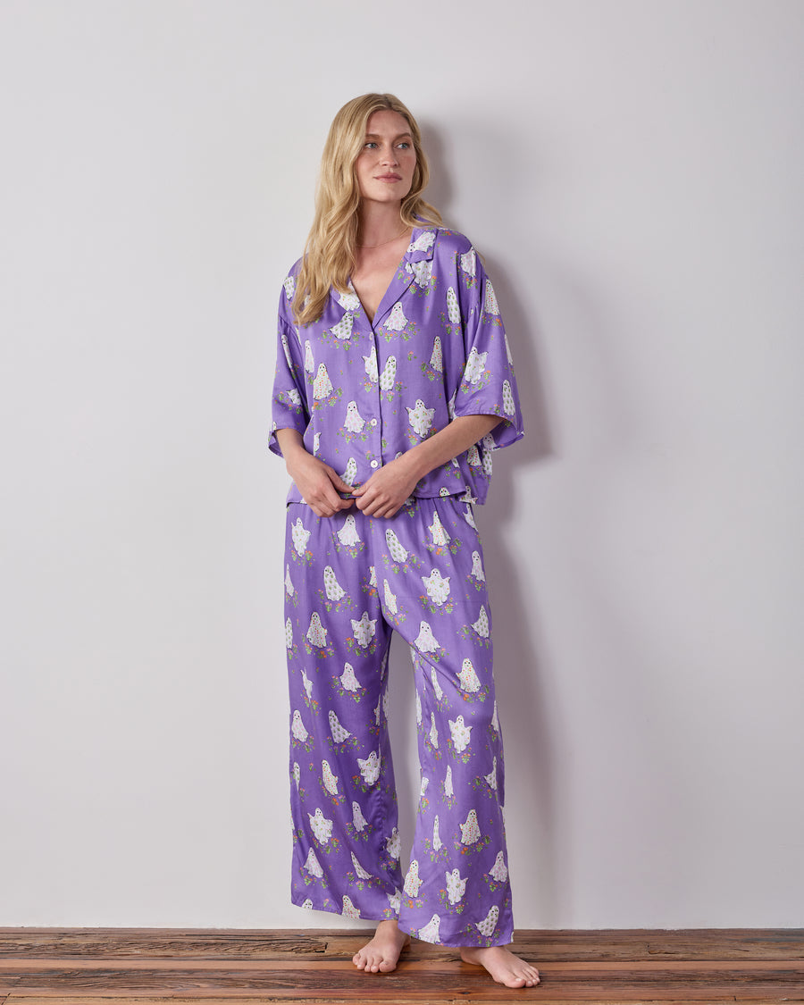 Gardening Ghosts - Eco Satin Wildest Dreams Set - Eerie Amethyst